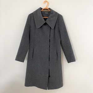 Soia & Kyo | Gray Wool Blend Coat | Size Medium